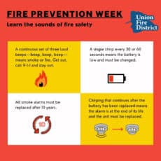 Union Fire District of South Kingstown Urges Residents to Consider Safety Tips and ‘Learn the Sounds of Fire Safety’ During Fire Prevention Week Union Fire District of South Kingstown Urges Residents to Consider Safety Tips and ‘Learn the Sounds of Fire Safety’ During Fire Prevention Week